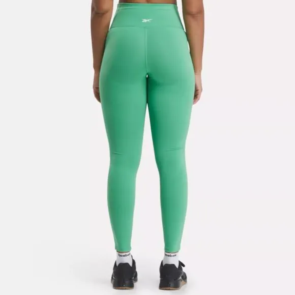 lux_highrise_leggings_5-4.webp Pants & Sweatpants | Leggings & Tights^Reebok Lux High-Rise Leggings SportGreen