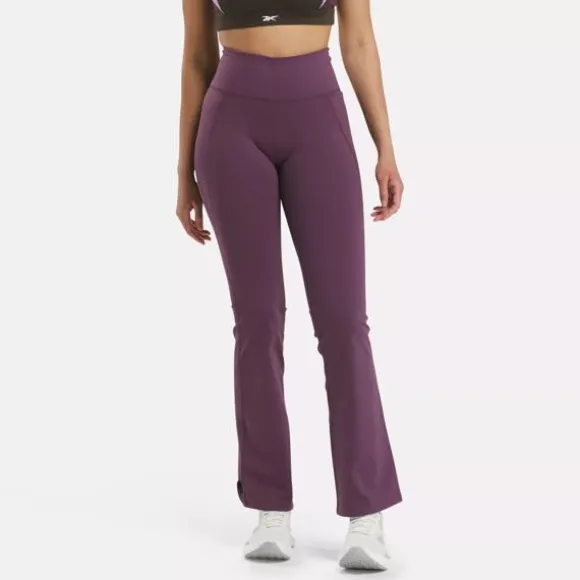 Pants & Sweatpants^Reebok Lux High-Rise Mini-Flare Pants MidnightPlum