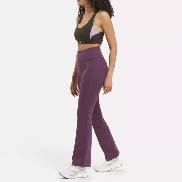 Pants & Sweatpants^Reebok Lux High-Rise Mini-Flare Pants MidnightPlum
