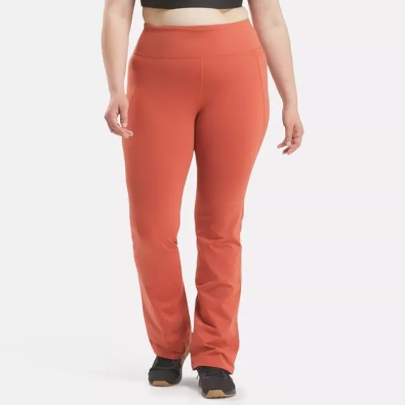 Pants & Sweatpants^Reebok Lux High-Rise Mini-Flare Pants (Plus Size) BrickRed