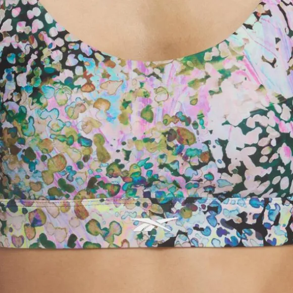 lux_modern_safari_strappy_bra_3.webp Sports Bras | Trending: Matching Sets^Reebok Lux Modern Safari Strappy Bra Black