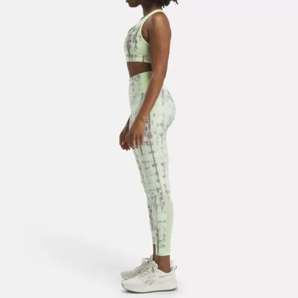 Pants & Sweatpants | Leggings & Tights^Reebok Lux Perform High-Rise Printed Leggings CitrusGlow