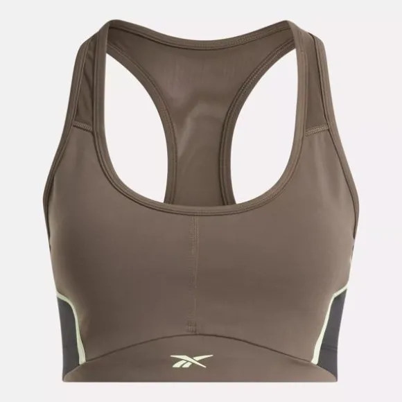 lux_racer_padded_colorblock_bra_7-2.webp Sports Bras | Trending: Matching Sets^Reebok Lux Racer Padded Colorblock Bra Grout