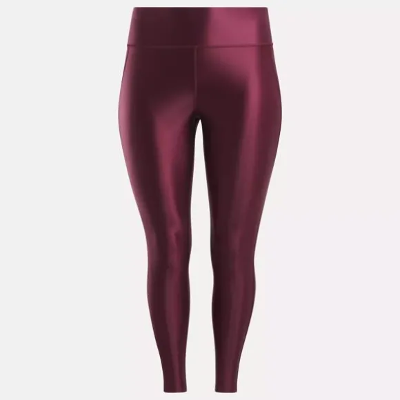lux_shine_highrise_leggings_plus_size_5.webp Plus Size (1x-4x) | Pants & Sweatpants^Reebok Lux Shine High-Rise Leggings (Plus Size) ClassicMaroon