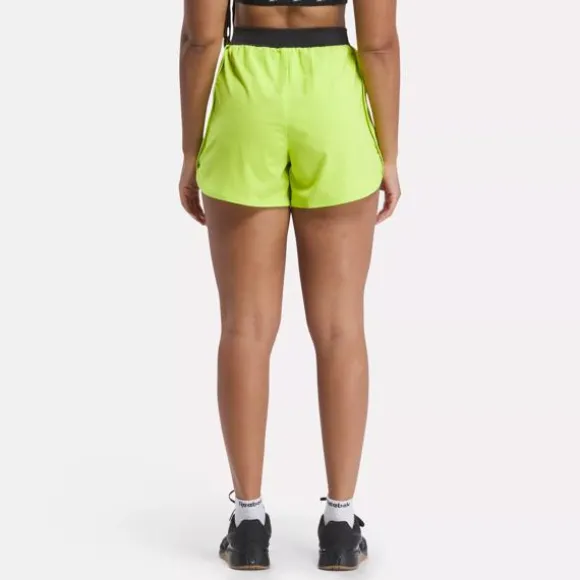 lux_woven_shorts_quot_2-1.webp Shorts | Trending: Matching Sets^Reebok Lux Woven Shorts 4" AcidYellow