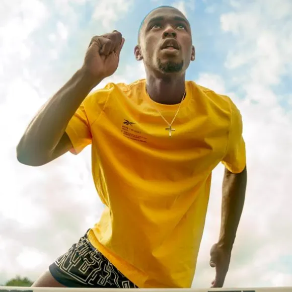 Tops & T-shirts | Tops & T-shirts^Reebok Most Extra Tee RetroYellow