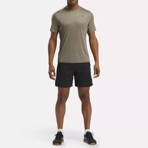 Tops & T-shirts^Reebok MOTIONFRESH Athlete T-Shirt ArmyGreen