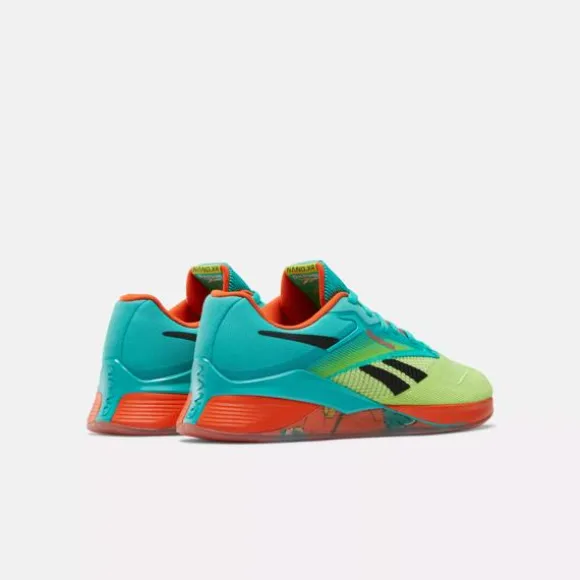 nano_x_training_shoes_2-25.webp Gym & Training | Cross Training^Reebok Nano X4 Training Shoes UnleashedGreen/AcidYellow/Black