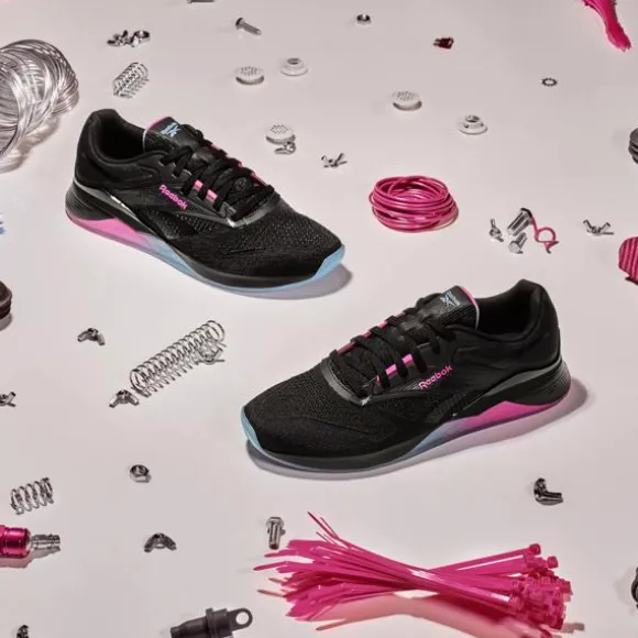 nano_x_training_shoes_4-28.webp Gym & Training | Cross Training^Reebok Nano X4 Training Shoes Black/BoldCyan/LaserPink