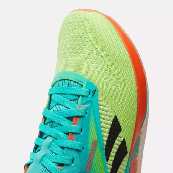 nano_x_training_shoes_5-25.webp Gym & Training | Cross Training^Reebok Nano X4 Training Shoes UnleashedGreen/AcidYellow/Black