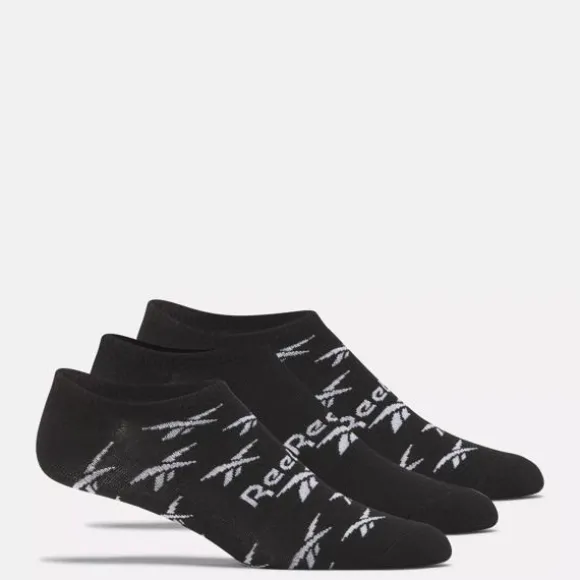 Socks | Socks^Reebok No-Show Liner Socks 3 Pairs Black