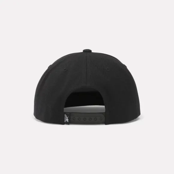 Hats & Gloves | Hats & Gloves^Reebok Original Flat Brim Cap Black/Black