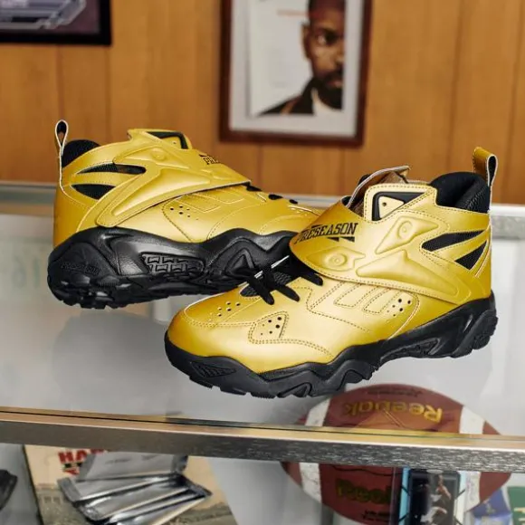 Basketball | Classics^Reebok Panini Preseason 94 Shoes GoldMetallic/CoreBlack