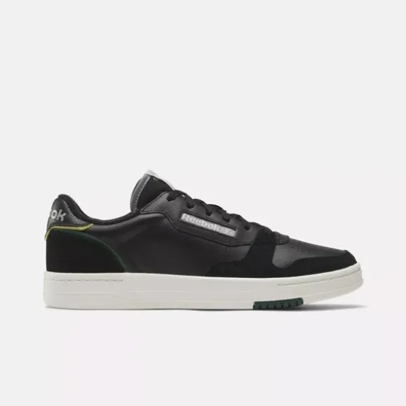 Classics | Classics^Reebok Phase Court Shoes Black/Grey3/VintageChalk