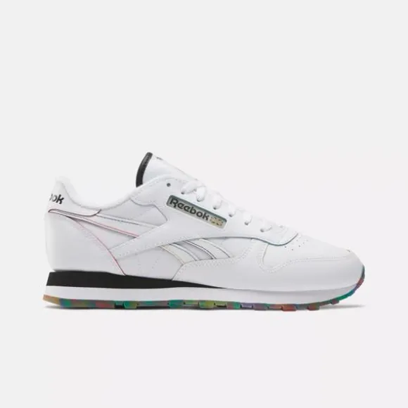 Classics | Classics^Reebok Pride Classic Leather Shoes FtwWht/Black/FtwWht