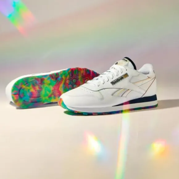 Classics | Classics^Reebok Pride Classic Leather Shoes FtwWht/Black/FtwWht