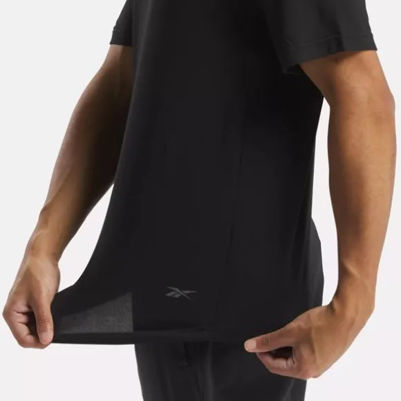 Tops & T-shirts^Reebok RBK-CHILL+ Short Sleeve Tee Black
