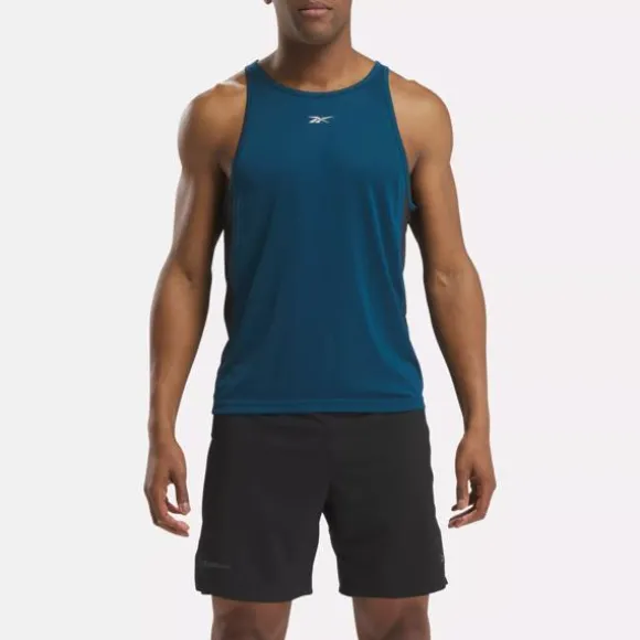 Tops & T-shirts^Reebok RBK-DRY Running Singlet EscapeBlue