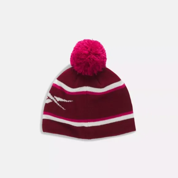 Hats & Gloves | Hats & Gloves^Reebok Classic Beanie with Pompom SemiProudPink