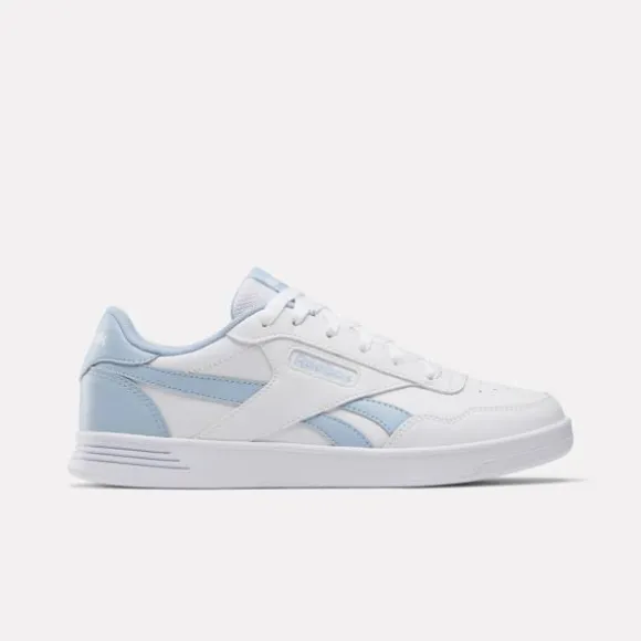Shoes Under $100^Reebok Court Advance Shoes FtwrWhite/Y2KBlue/UpgradeBlue