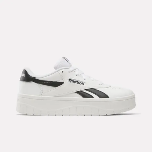 Trending: Platform Shoes | Shoes Under $100^Reebok Court Advance Surge Shoes White/White/Black