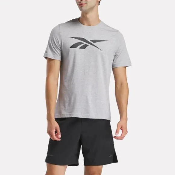 Tops & T-shirts^Reebok Graphic Series Vector T-Shirt MediumGreyHeather