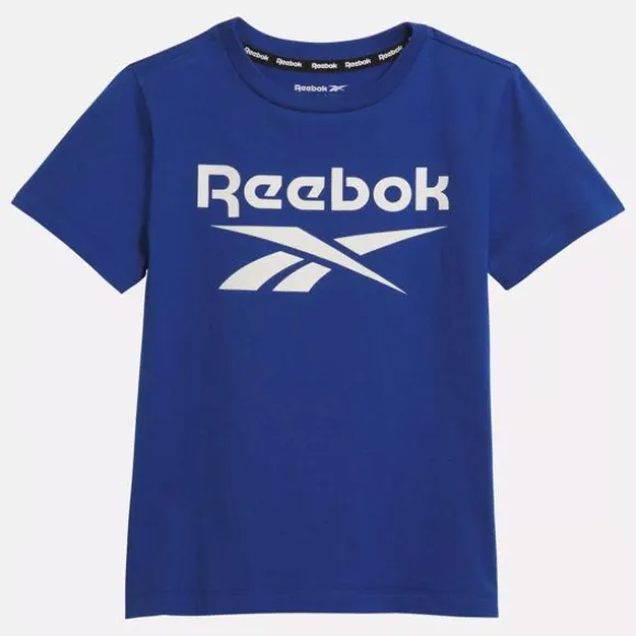 Little Kids' Shoes (sizes 10.5k-3)^Reebok ID Big Logo Tee - Little Kids VectorBlue