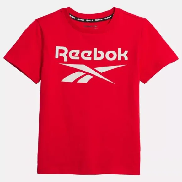Little Kids' Shoes (sizes 10.5k-3)^Reebok ID Big Logo Tee - Little Kids VectorRed