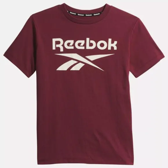 Big Kids' Clothing (sizes 8-xl) | Big Kids' Shoes (sizes 3.5-7)^Reebok ID Tee - Big Kids ClassicMaroon