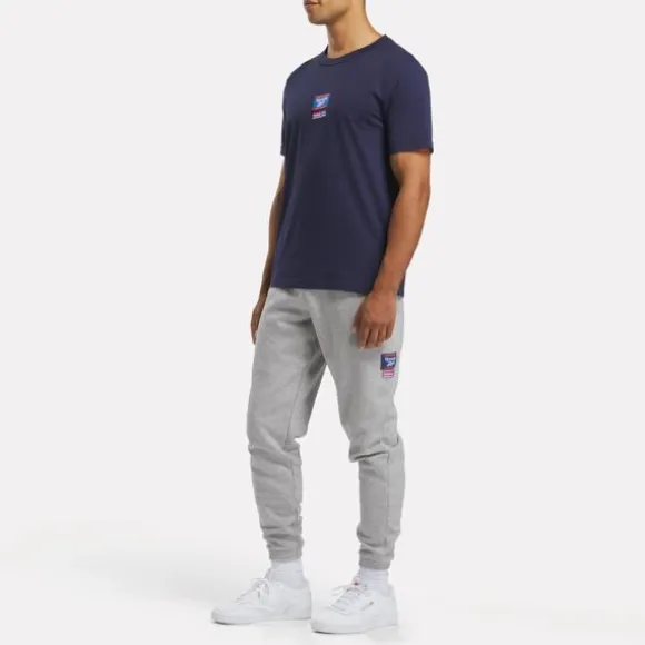Tops & T-shirts^Reebok Identity Badge T-Shirt VectorNavy