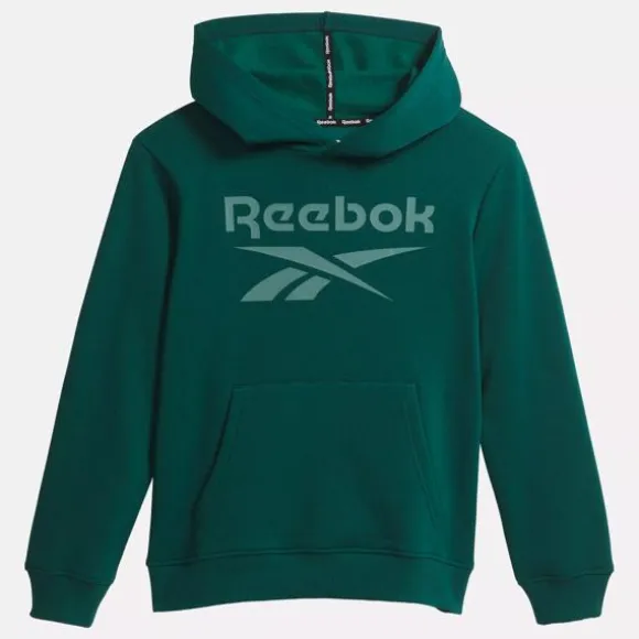 Little Kids' Clothing (sizes 4-7) | Little Kids' Shoes (sizes 10.5k-3)^Reebok Identity Big Hoodie - Big Kids PineGreen