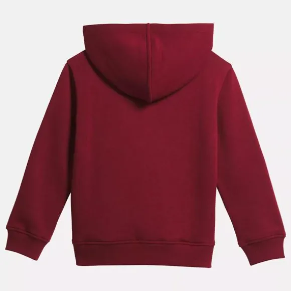 Little Kids' Clothing (sizes 4-7) | Little Kids' Shoes (sizes 10.5k-3)^Reebok Identity Big Hoodie - Little Kids Maroon/White/PumpOrange