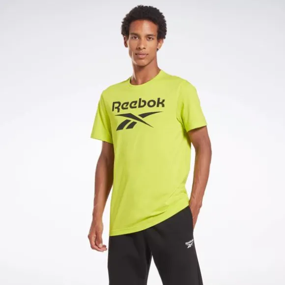 Tops & T-shirts^Reebok Identity Big Logo T-Shirt AcidYellow