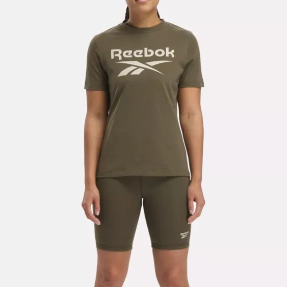 Tops & T-shirts^Reebok Identity Big Logo T-Shirt ArmyGreen