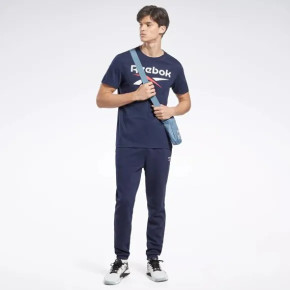 Tops & T-shirts^Reebok Identity Big Logo T-Shirt VectorNavy