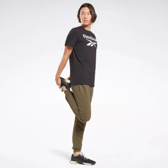 Tops & T-shirts^Reebok Identity Big Logo T-Shirt Black