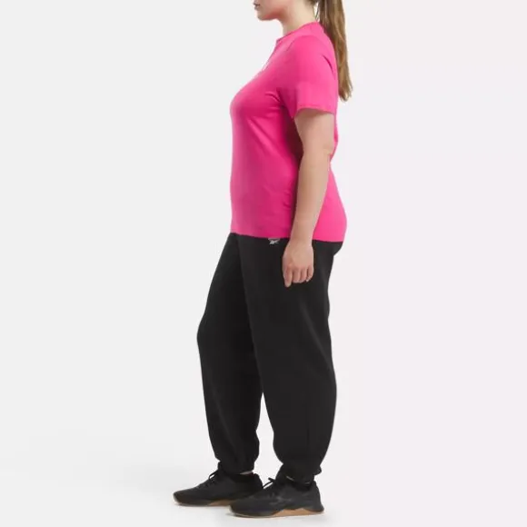 Tops & T-shirts^Reebok Identity Big Logo T-Shirt (Plus Size) BoldPink