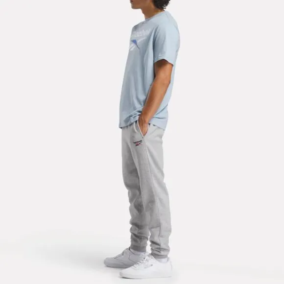 Tops & T-shirts^Reebok Identity Big Stacked Logo T-Shirt UpgradeBlue