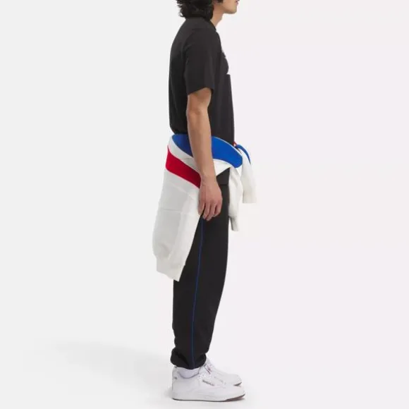 Tops & T-shirts^Reebok Identity Big Stacked Logo T-Shirt Black