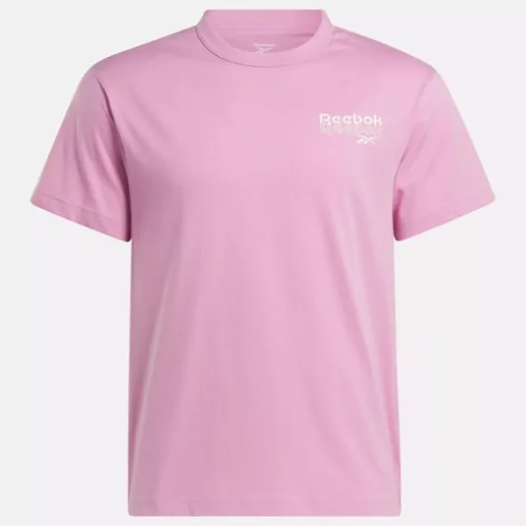 Tops & T-shirts^Reebok Identity Brand Proud Graphic Short Sleeve T-Shirt JasperPink