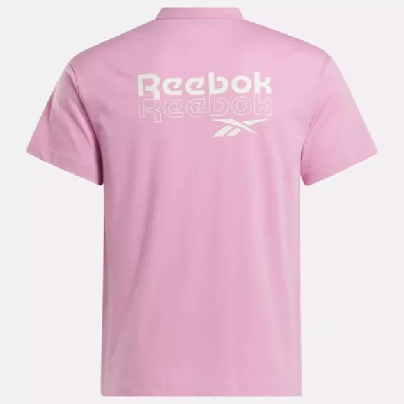 Tops & T-shirts^Reebok Identity Brand Proud Graphic Short Sleeve T-Shirt JasperPink
