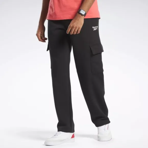 Pants & Sweatpants^Reebok Identity Cargo Open Hem Pants Black