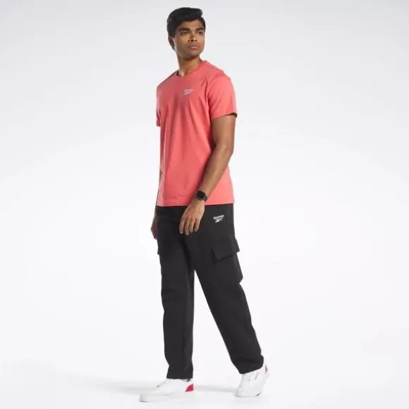 Pants & Sweatpants^Reebok Identity Cargo Open Hem Pants Black