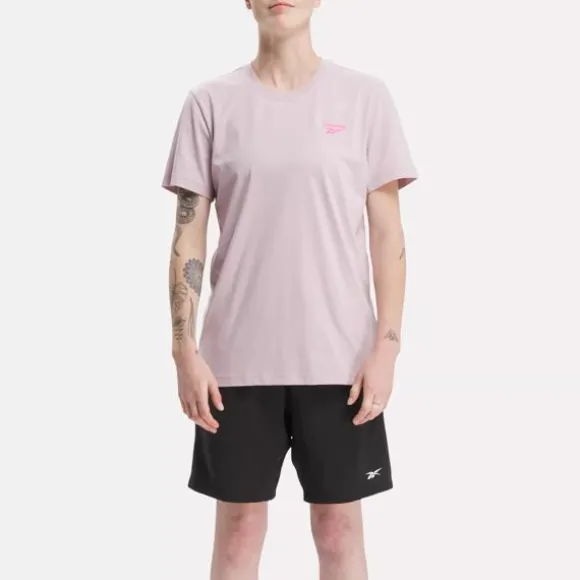 Tops & T-shirts^Reebok Identity Classics T-Shirt AshenLilac