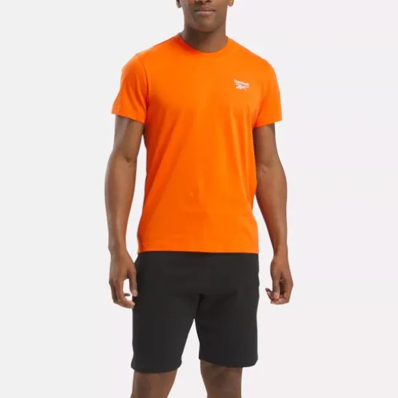 Tops & T-shirts^Reebok Identity Classics T-Shirt PumpOrange