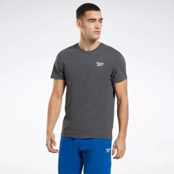Tops & T-shirts^Reebok Identity Classics T-Shirt DarkGreyHeather