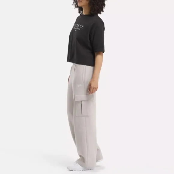 Pants & Sweatpants^Reebok Identity SL Fleece Cargo Pants MOONSTONE