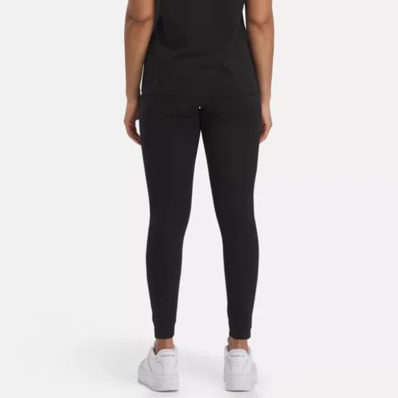 reebok_identity_small_logo_cotton_leggings_2.webp Pants & Sweatpants | Leggings & Tights^Reebok Identity Small Logo Cotton Leggings Black