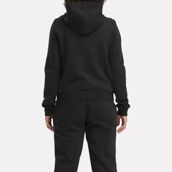 reebok_identity_small_logo_fleece_fullzip_hoodie_2.webp Hoodies & Sweatshirts^Reebok Identity Small Logo Fleece Full-Zip Hoodie Black