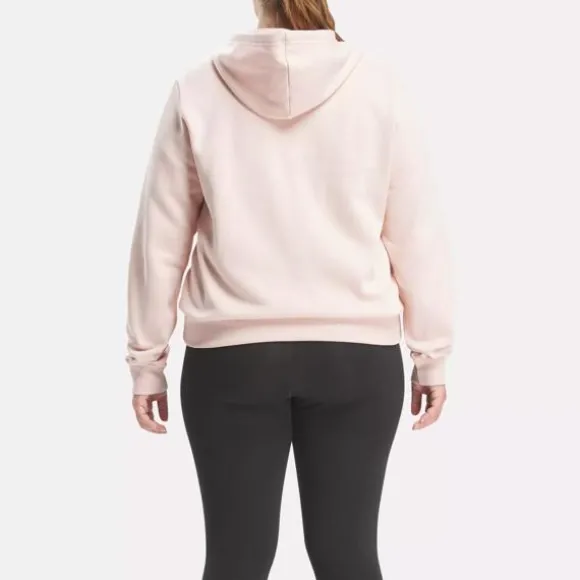 Plus Size (1x-4x) | Hoodies & Sweatshirts^Reebok Identity Small Logo Fleece Full-Zip Sweatshirt (Plus Size) PossiblyPink